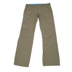Rab Women's Helix Pants Hiking walking trousers Military green Size 12